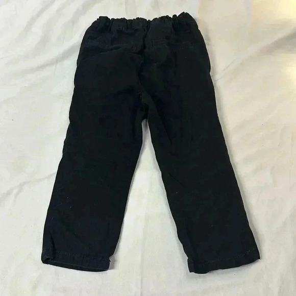 The Children's Place - LIKE NEW - Soft Black dress pants. Size 2 - Picture 3 of 4